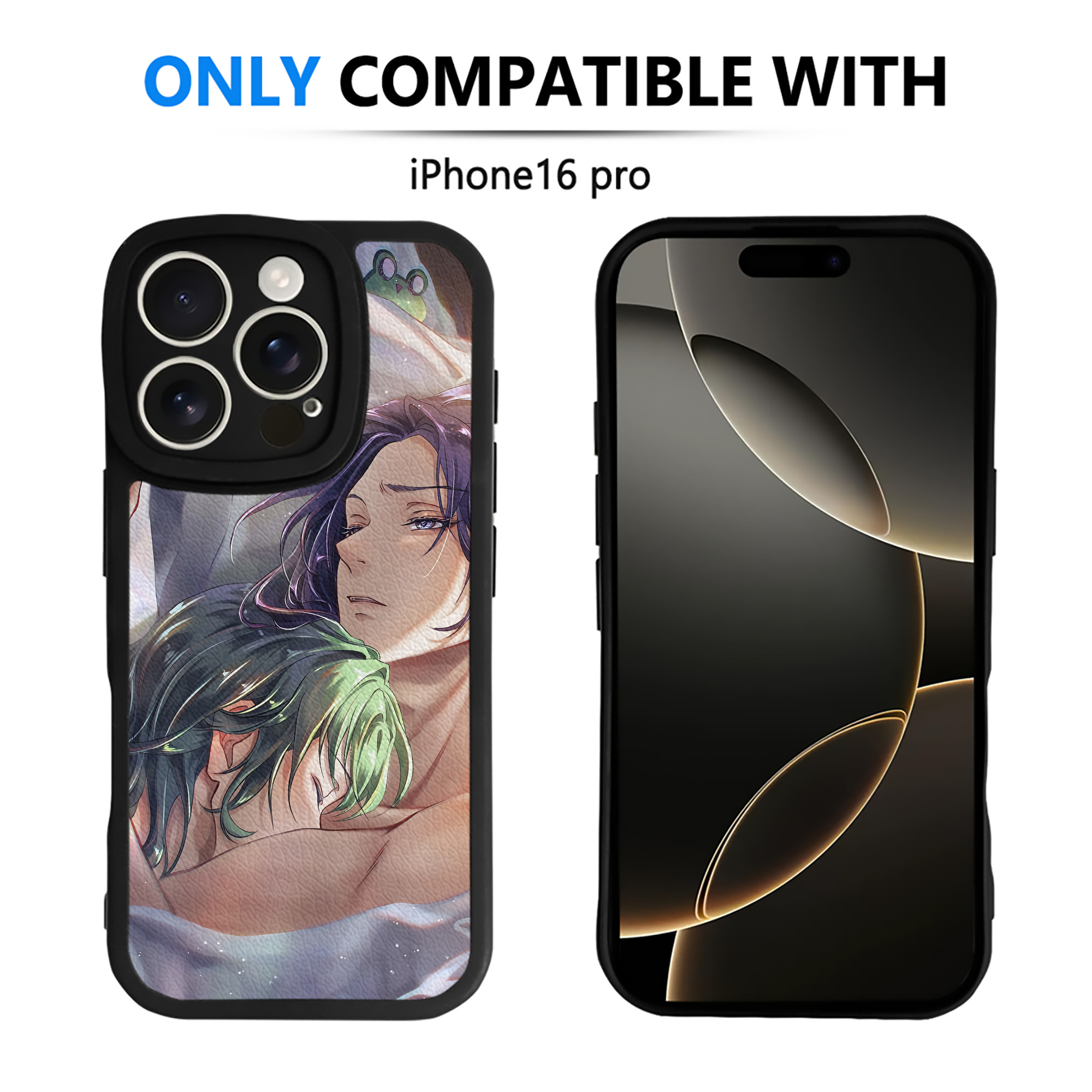 （画像用） 薬屋のひとりごと The Apothecary Diaries 【iPhone 16シリーズ対応】シリコンスマホケース（レザー調） 材質：シリコン
